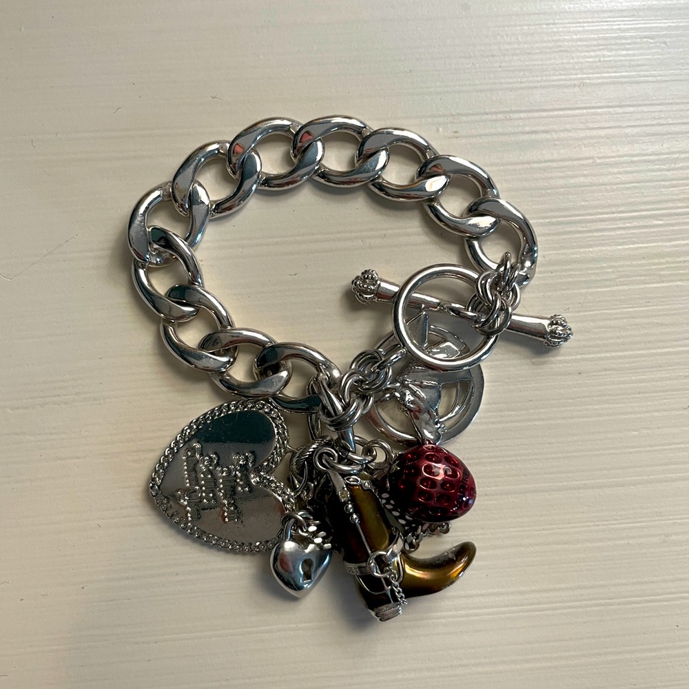 Juicy Couture Silver Plated Bracelet